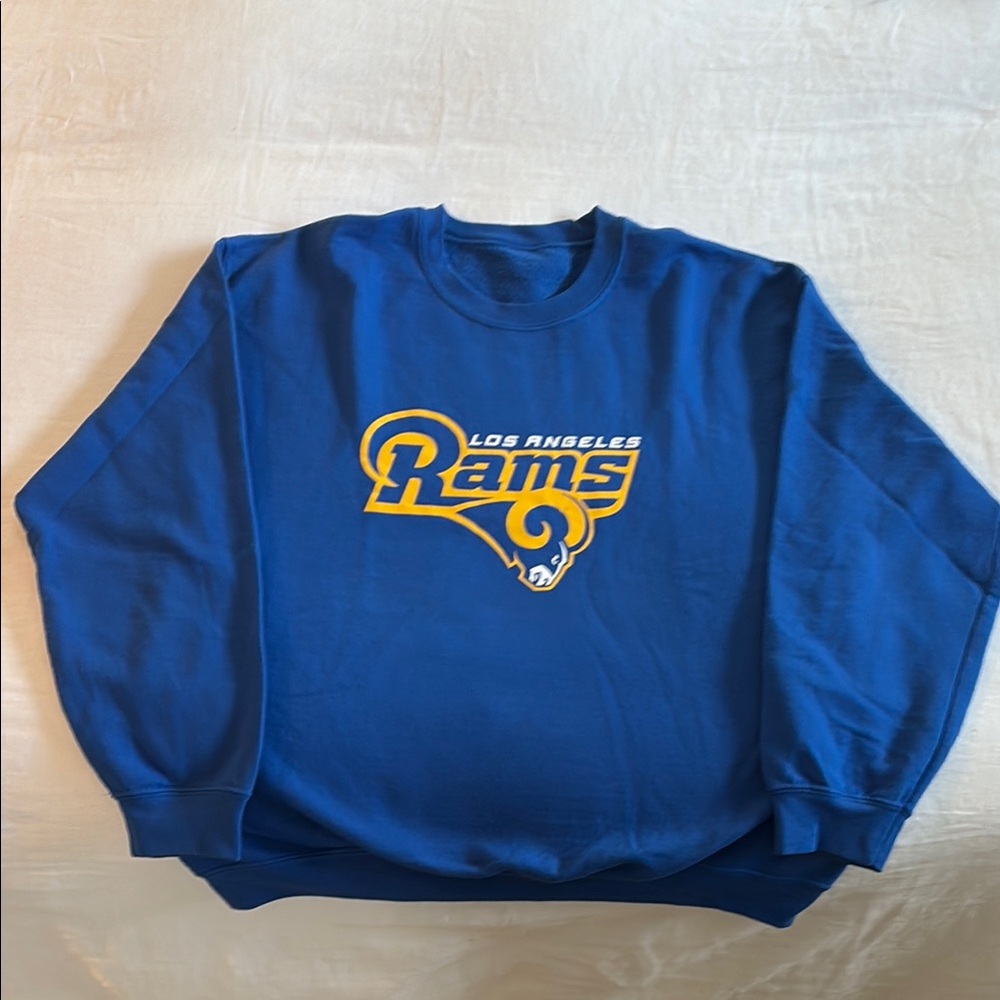 Los Angeles LA Rams Blue Sweatshirt Men’s Large